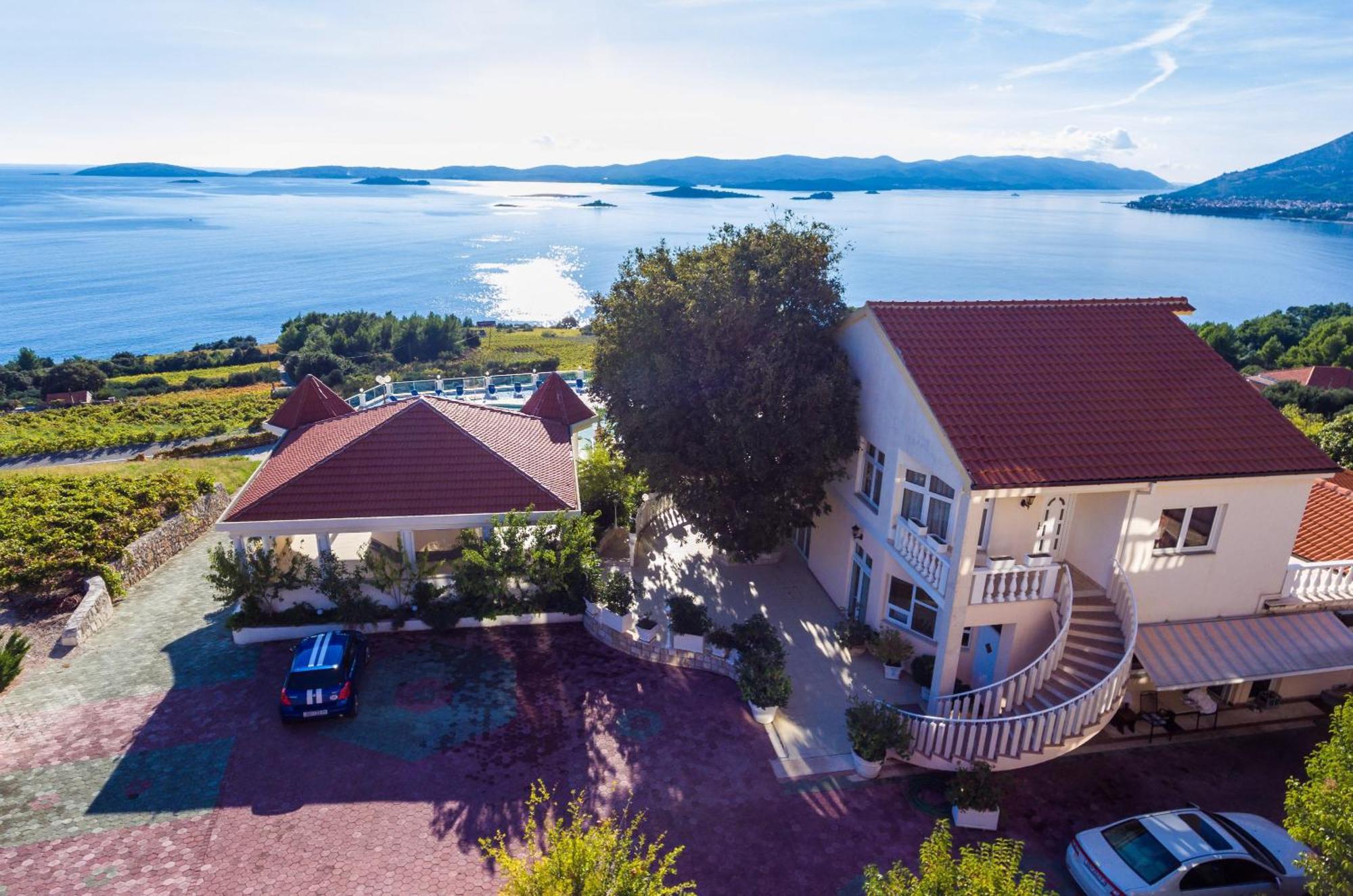 Hotel Pansion Villa Antonio Orebić Exterior foto